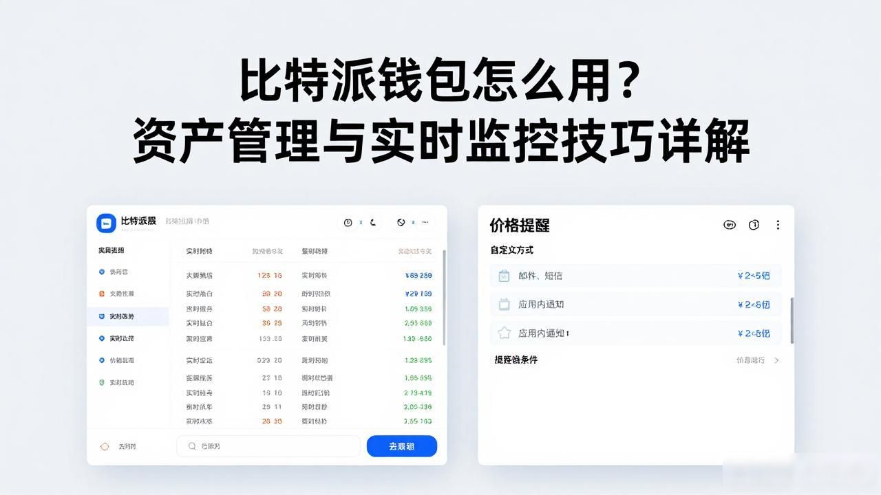 比特派钱包怎么用?资产管理与实时监控技巧详解