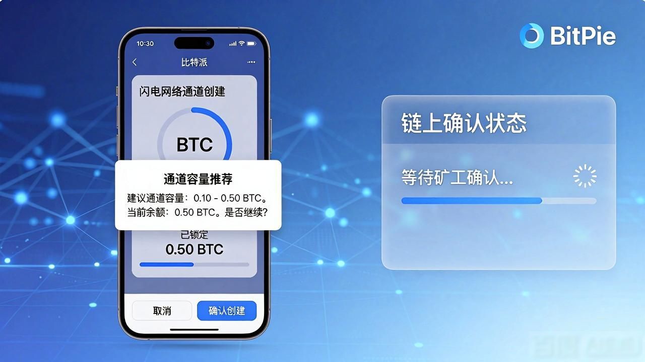 比特派钱包怎么玩转闪电网络?三步搞定