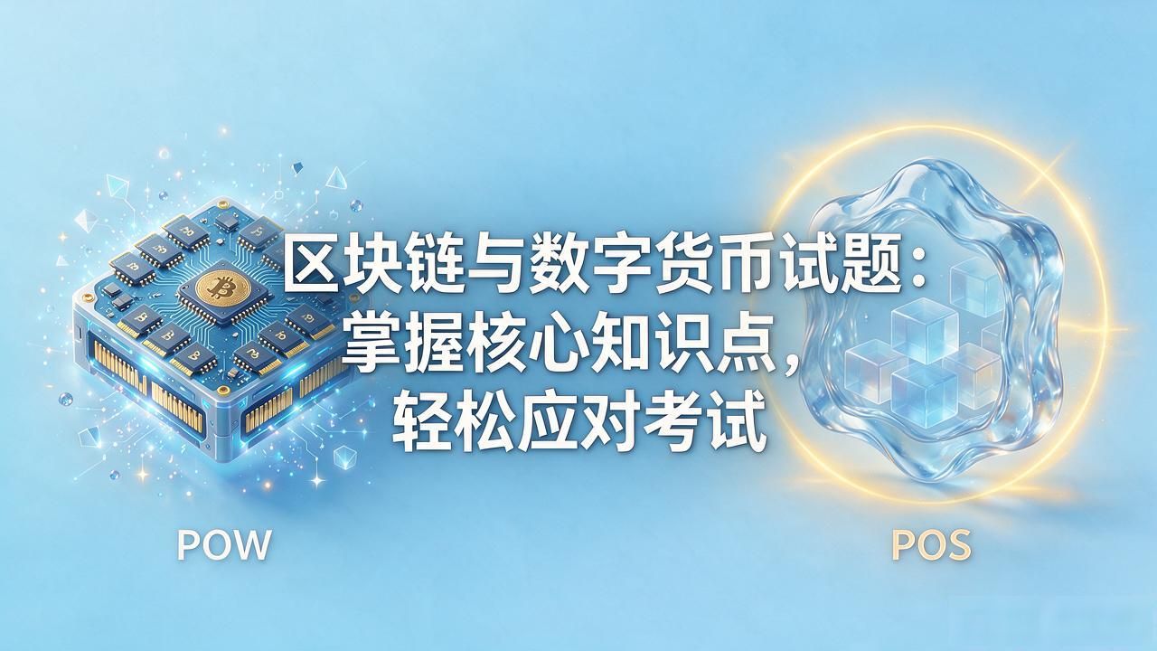 区块链与数字货币试题：掌握核心知识点，轻松应对考试