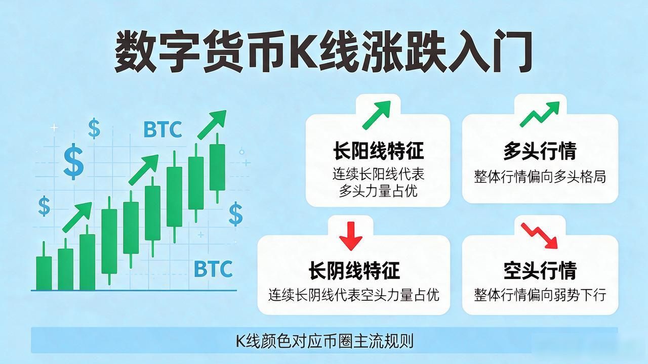 数字货币K线怎么看？涨跌走势入门指南