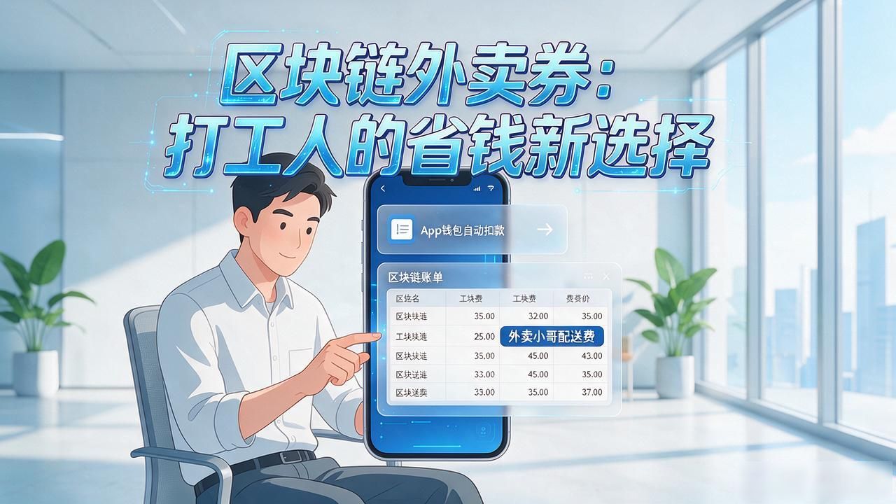 区块链外卖券：打工人的省钱新选择