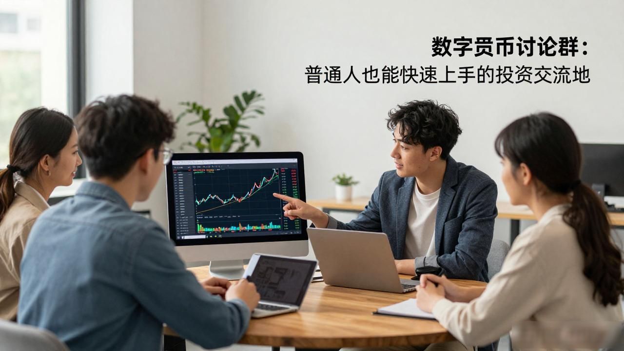 数字货币讨论群：普通人也能快速上手的投资交流地