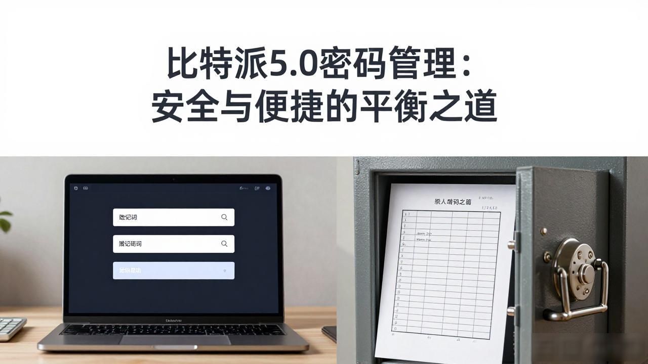 比特派5.0密码管理:安全与便捷的平衡之道