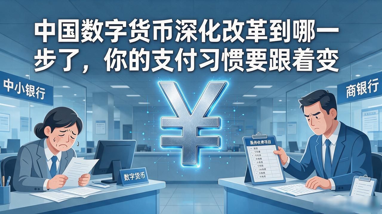 中国数字货币深化改革到哪一步了,你的支付习惯要跟着变