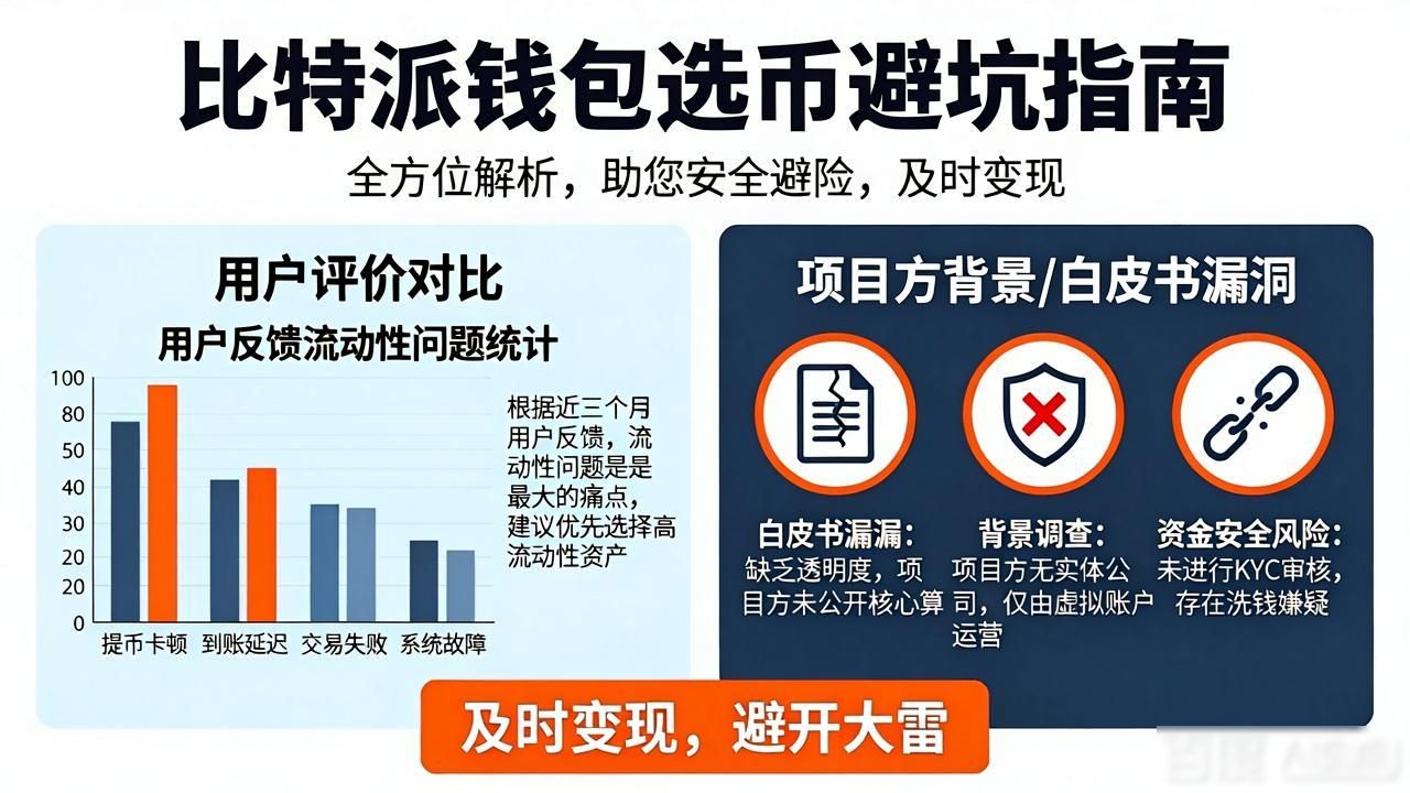 比特派钱包选币看评价?三步避开资金坑