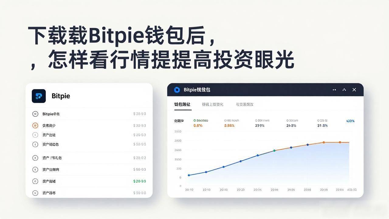 下载Bitpie钱包后,怎样看行情提高投资眼光