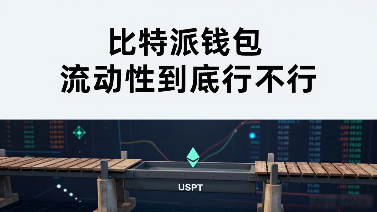 比特派钱包流动性到底行不行