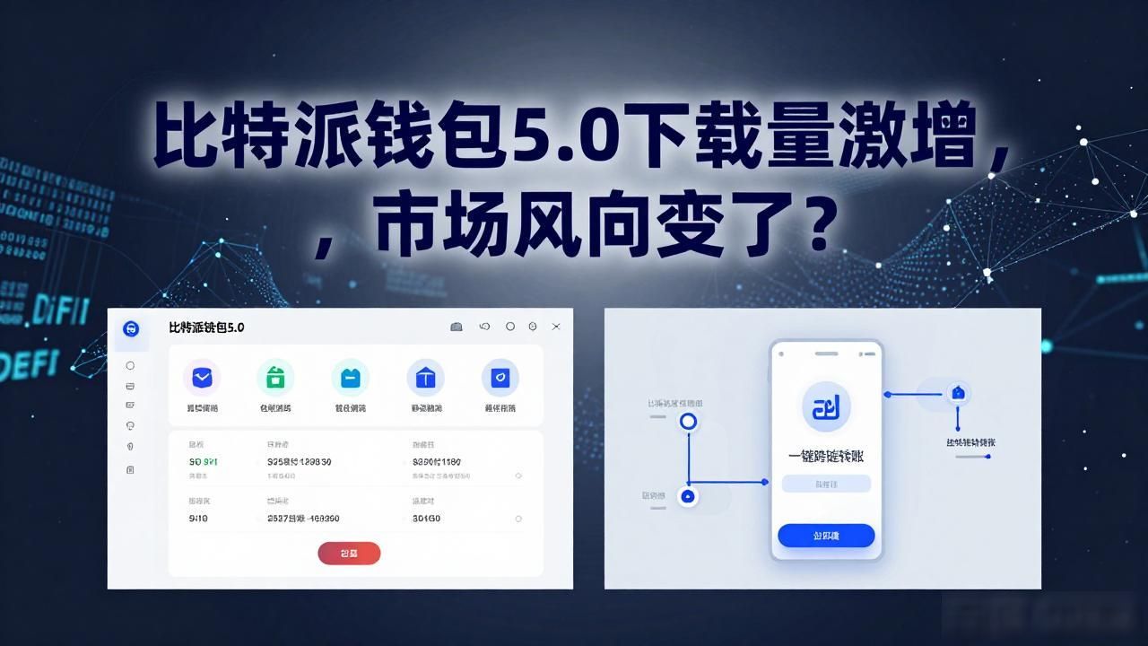 比特派钱包5.0下载量激增,市场风向变了?