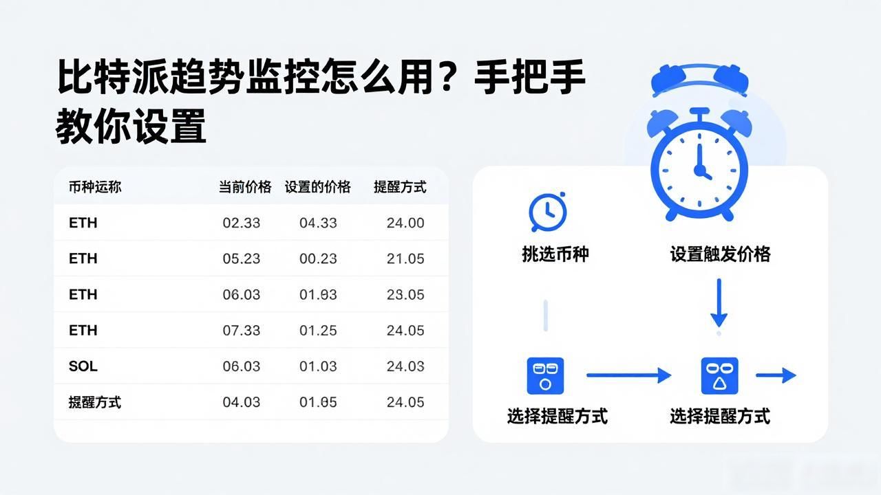 比特派趋势监控怎么用?手把手教你设置