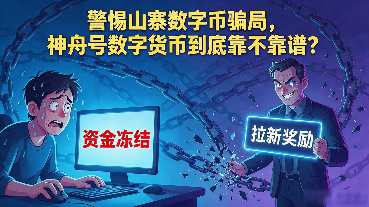 警惕山寨数字币骗局,神舟号数字货币到底靠不靠谱?