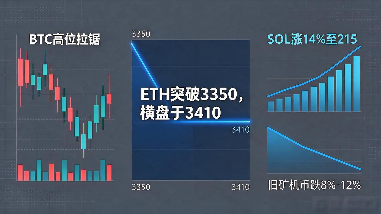11日数字货币行情全复盘:BTC高位拉锯,山寨币两极分化