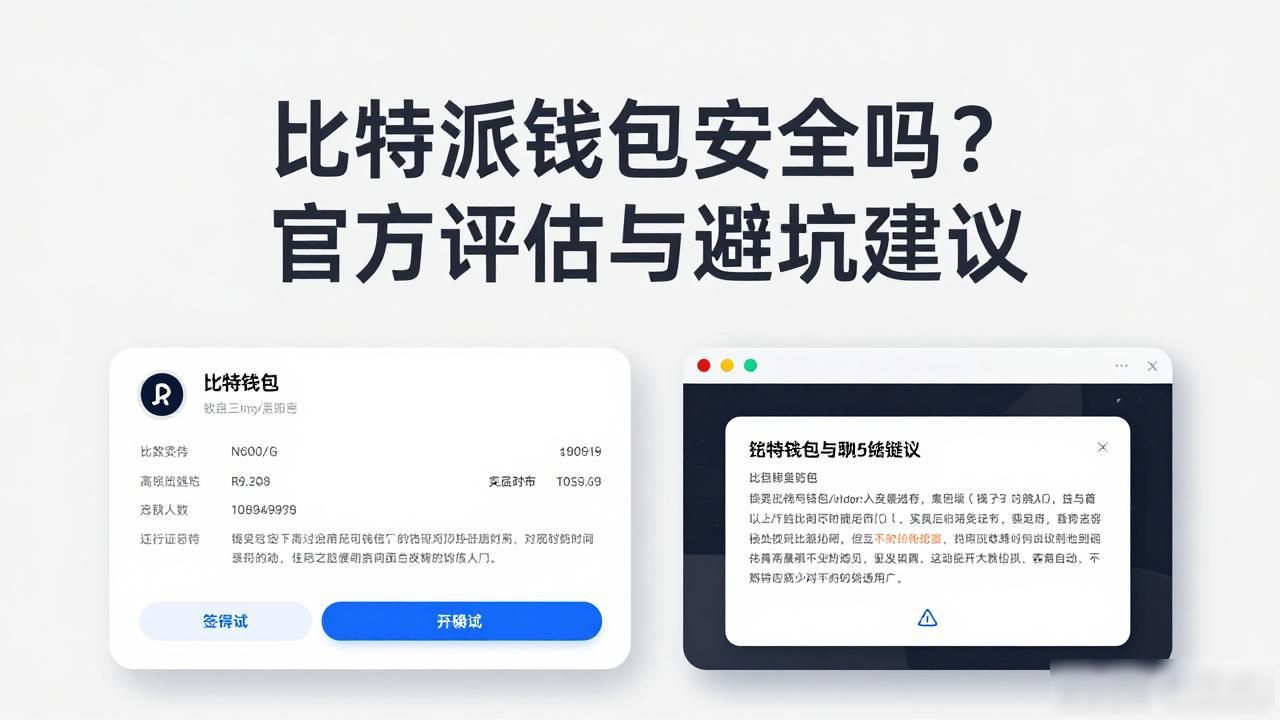 比特派钱包安全吗?官方评估与避坑建议
