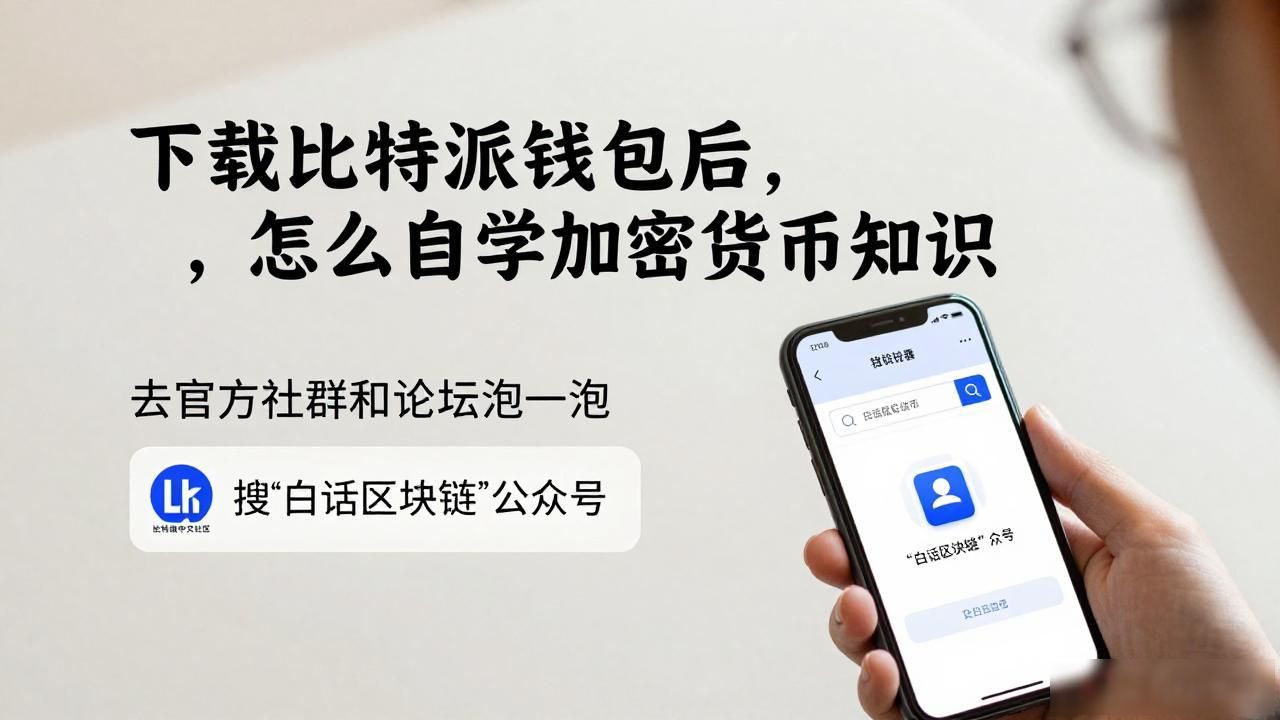 下载比特派钱包后,怎么自学加密货币知识