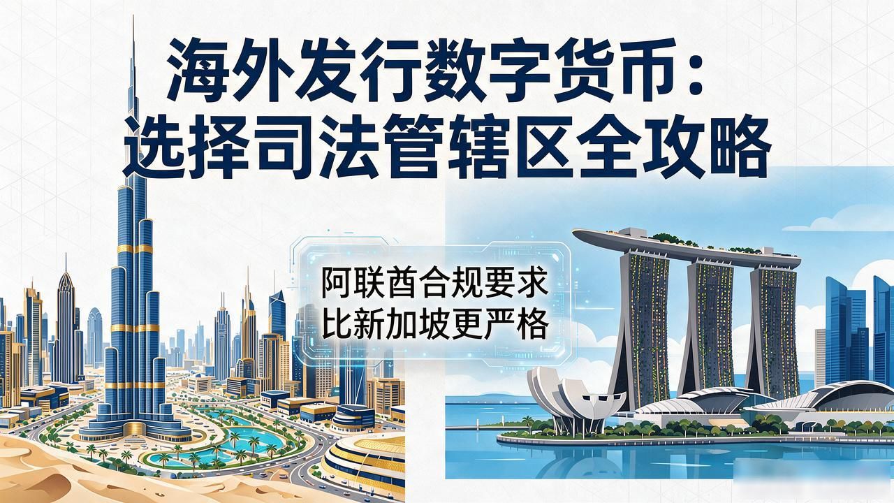 海外发行数字货币:选择司法管辖区全攻略