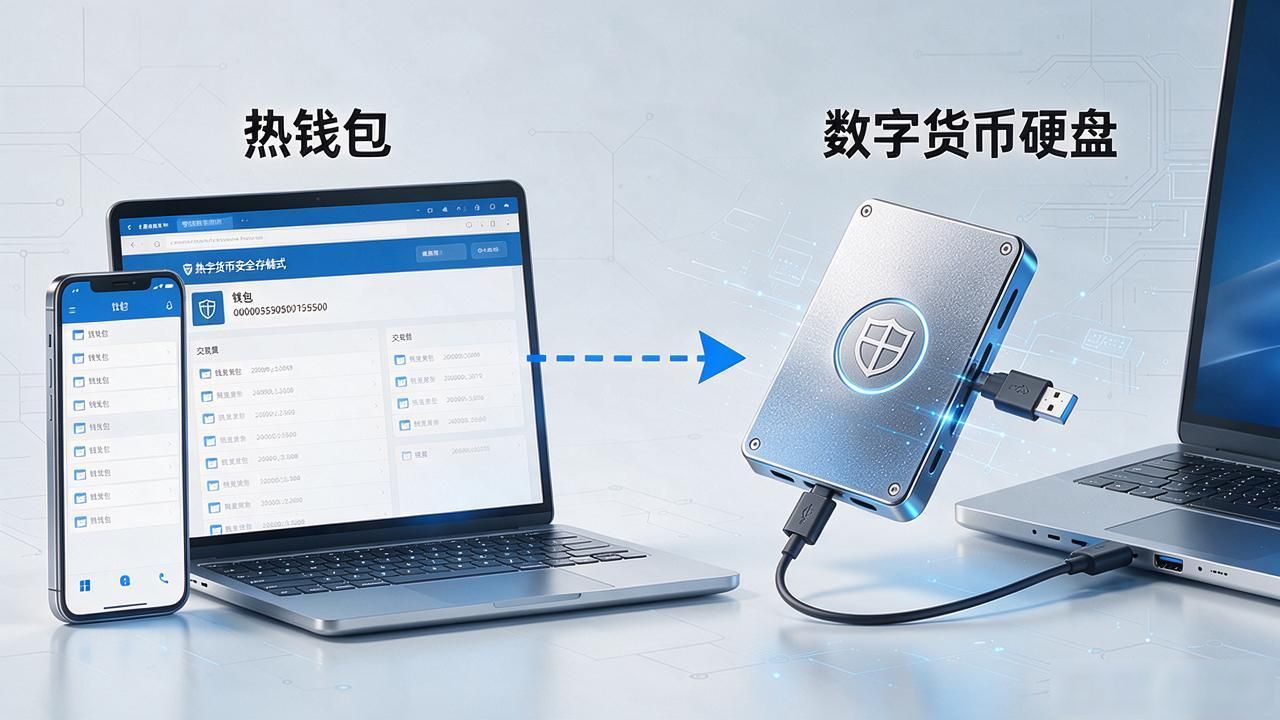 数字货币硬盘是什么？不是U盘不是普通硬盘，它是这么存币的