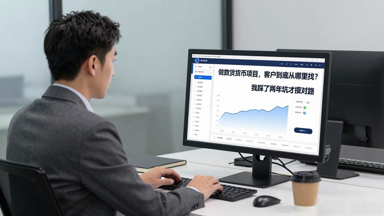 做数字货币项目,客户到底从哪里找?我踩了两年坑才摸对路