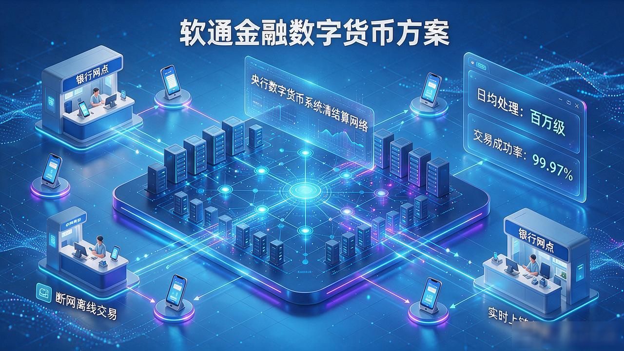 软通金融数字货币方案 银行数字人民币落地怎么做