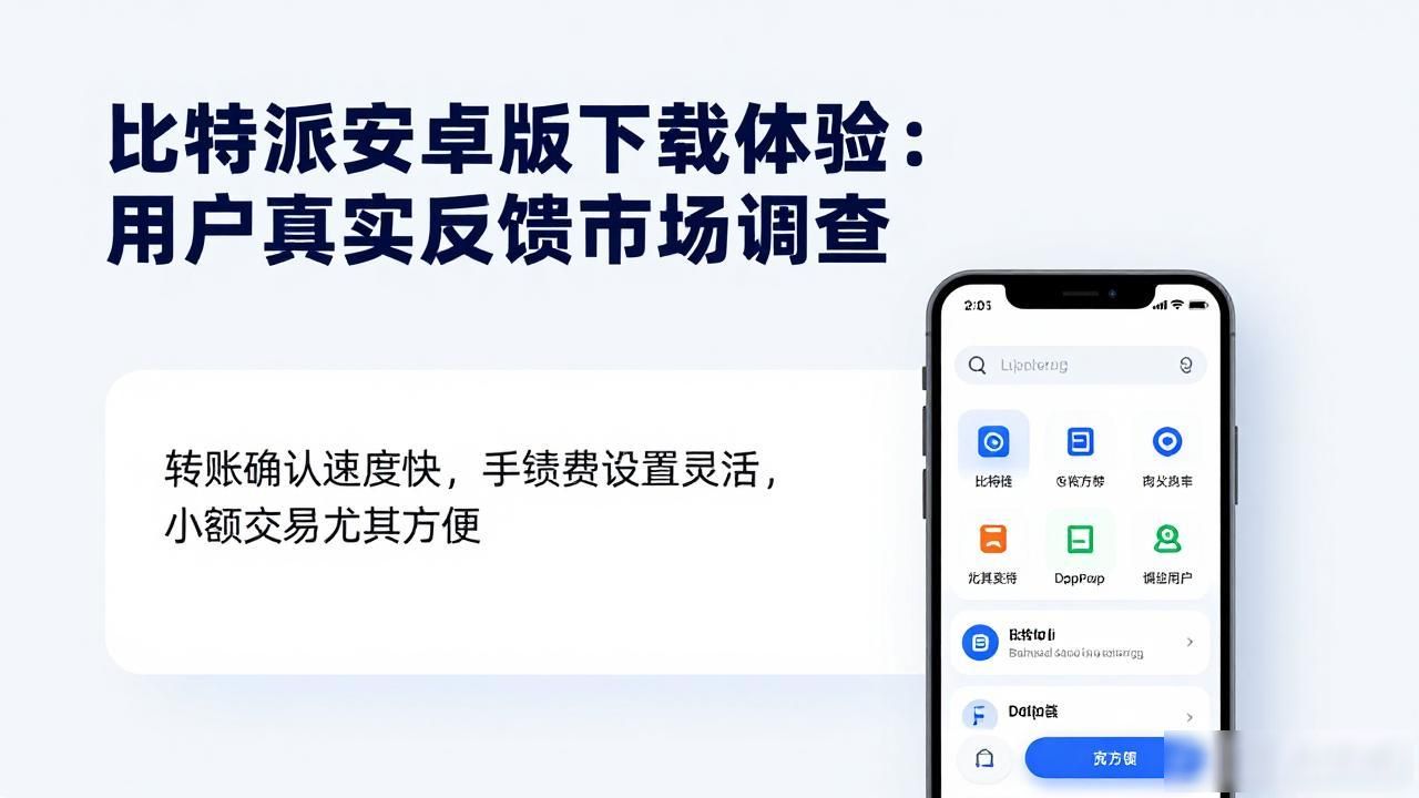 比特派安卓版下载体验:用户真实反馈与市场调查